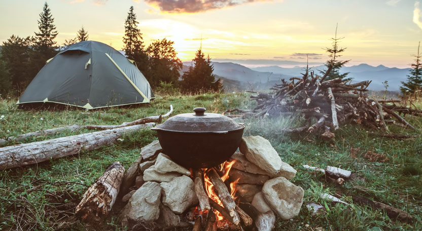 CAMPING, FOR AN UNFORGETTABLE ADVENTURE