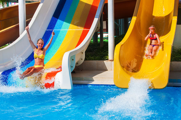 Children’s clubs and water parks